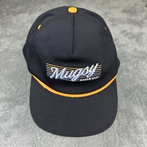 Mugsy Jeans Men's Adjustable Navy Gold Rope Baseball Cap Hat‎ SnapBack
